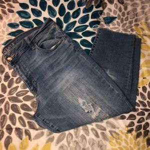 American eagle cropped jeans | 20 short